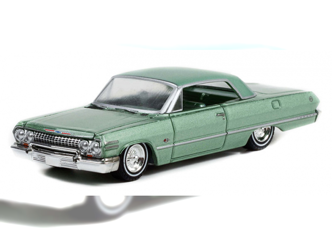 CHEVROLET Impala Lowrider 1963 Custom Light Green 