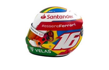 BELL HELMET Scuderia Ferrari Ferrari F1-75 4th Brazilian GP (Sao Paulo) Formula 1 Charles Leclerc №16 (2022)