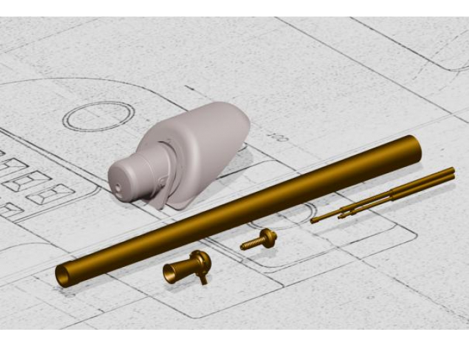 Набор деталей для ОТ-34 (вариант 1)
