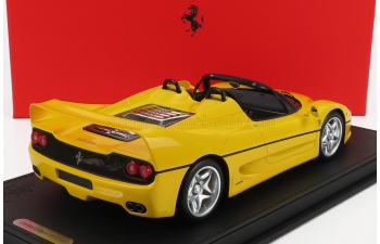 FERRARI F50 Spider (1995) - Con Vetrina - With Showcase, Giallo Modena - Yellow