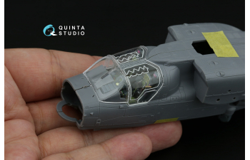 3D Декаль интерьера кабины Ка-52 (Dream Model) (с 3D-печатными деталями)