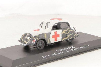 PEUGEOT 202 (1943), Voitures Militaires de la 2nde Guerre Mondiale