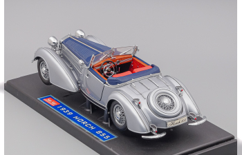 HORCH 855 Roadster (1939), silver/blue