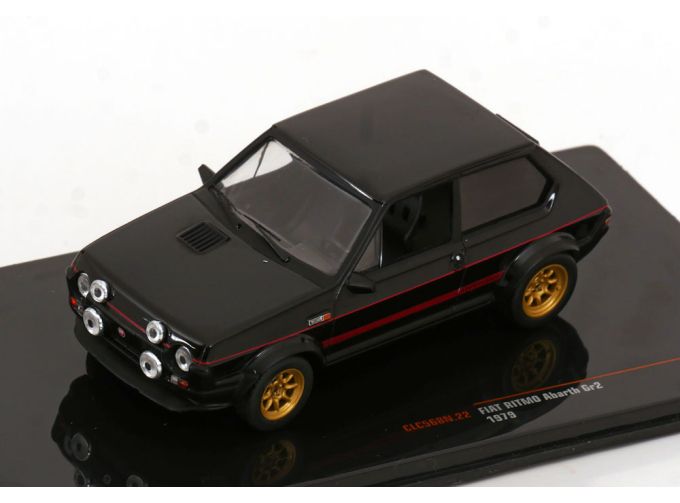 FIAT Ritmo Abarth (1979), black/red
