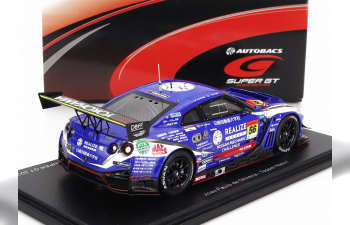 NISSAN Gt-r Team Kondo Racing №56 Gt300 Class Super Gt (2023) J.p.de Oliveira - T.Natori, Blue White