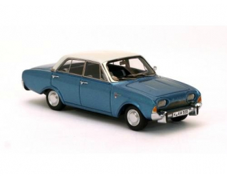 FORD Taunus P3 17M 4-door 1960, Metallic Blue/White