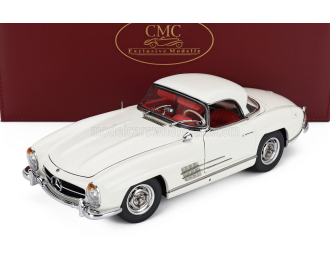 MERCEDES-BENZ 300SL Roadster Spider Hard-Top Closed (W198) (1954), white