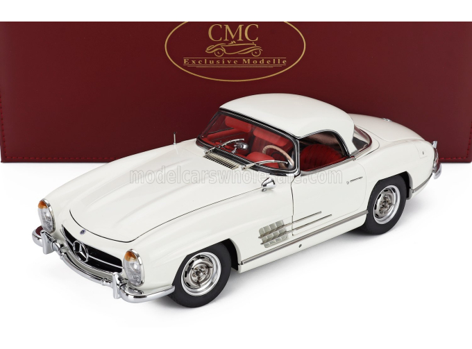 MERCEDES-BENZ 300SL Roadster Spider Hard-Top Closed (W198) (1954), white