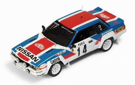 NISSAN 240 RS No.14 T.Kaby-K.Gormley Rally Monte Carlo (1984), цветной