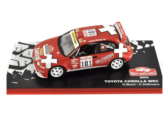 TOYOTA Corolla WRC #101 O.Burri -C.Hofmann (2003)