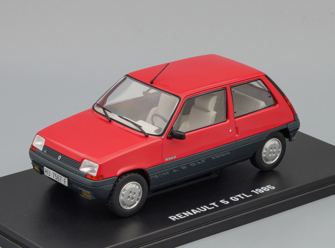 RENAULT 5 GTL 1985, Samohody PRL 65, red