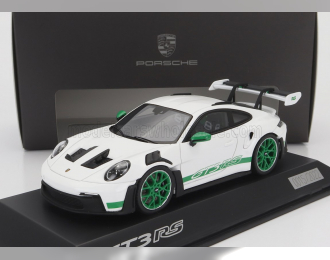 PORSCHE 911 992 Gt3 Rs (2022), White Green