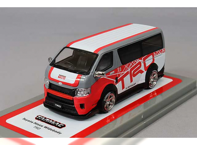 TOYOTA Hiace Widebody TRD, red/black