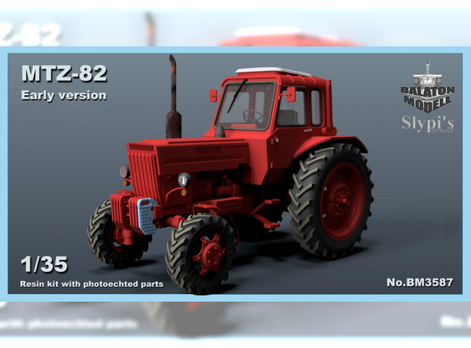 Сборная модель Трактор МТЗ-82