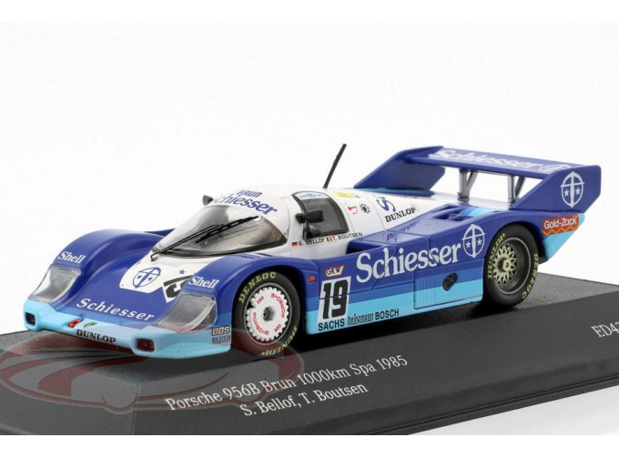 PORSCHE 956 B №19 1000km Spa Bellof, Boutsen (1985)
