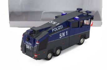 ROSENBAUER Wasserfer 10000 Polizei Sn1 Tanker Truck 3-assi (2009), Blue Grey