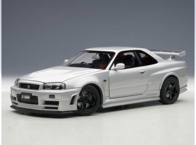 NISSAN Nismo R34 GT-R Z-Tune, серебристый