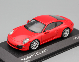 PORSCHE 911 Carrera S (2012), red