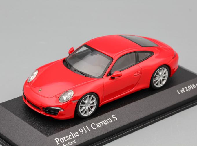 PORSCHE 911 Carrera S (2012), red