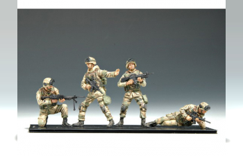Сборная модель Солдаты американской 101 авиадесантной дивизии