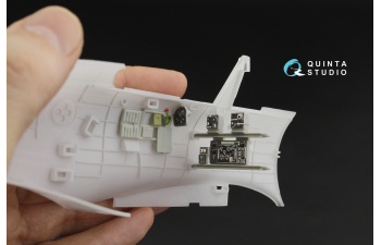 3D Декаль задней кабины семейства SBD Dauntless (Trumpeter)