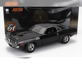 PLYMOUTH Cuda Coupe (1971) - John Wick Chapter 4 Movie 2023, Black