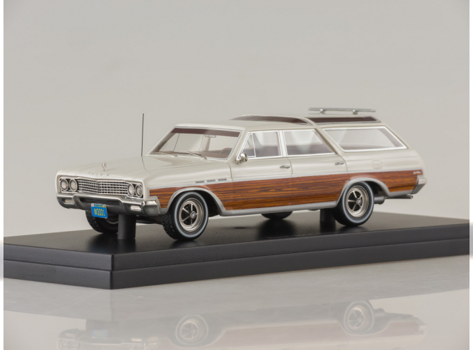 BUICK Sport Wagon (1965), white/holzoptik