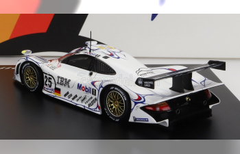 PORSCHE Set 2x 911 Gt1-98 Team Porsche Ag Mobil 1 №26 Winner 24h Le Mans (1998) A.Mcnish - L.aiello - E.Ortelli + №25 2nd 24h Le Mans J.Muller - U.Alzen - B.Wollek, White Blue Red
