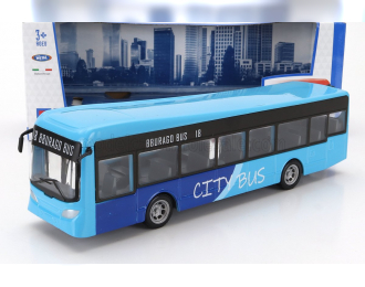 AUTOBUS Citybus - N 18 Bburago Bus, 2 Tone Blue