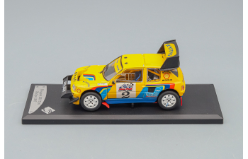 PEUGEOT 205 T 16 Rallye #2 (1987), yellow