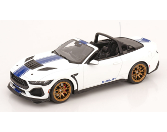 FORD Mustang Shelby Supersnake Convertible (2025), white blue