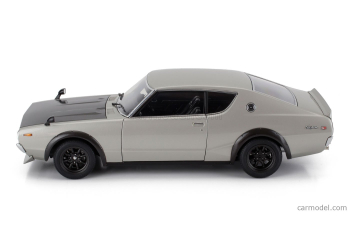 NISSAN Skyline 2000 Gt-r (kpgc110) Tuned Version Coupe (1973), Silver Black