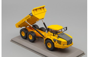 VOLVO A40d Truck Cassonato Ribaltabile Cava Mineraria Tractor 3-assi (2001), Yellow Black