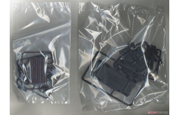 Сборная модель SUZUKI Jimny Custom Wheel(Bluish Black Pearl3), SNAP KIT (сборка без клея)