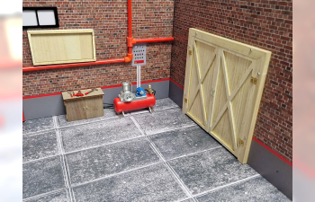 DIORAMA Classics Garage with illumination without modelcar