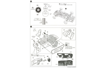 Сборная модель Toyota Mark 2 '98 JZX100 Vertex