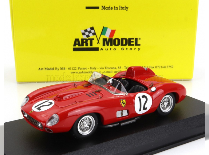 FERRARI 315s Spider №12 12h Sebring (1957) Alfonso De Portago - Luigi Musso, Red