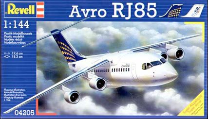Сборная модель Avro RJ85