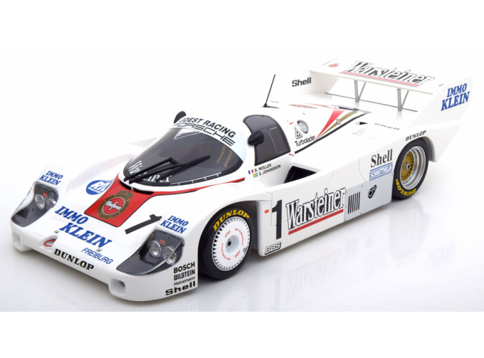PORSCHE 956K Sieger DRM Zolder, Wollek / Johansson (1983), Warsteiner