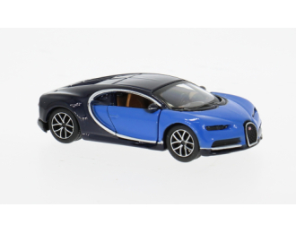 BUGATTI Chiron (2016), blue / black