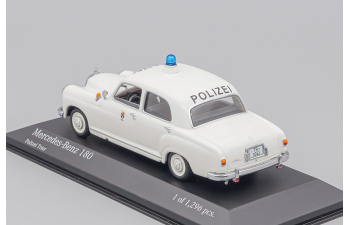MERCEDES-BENZ 180 "Polozei Trier", white