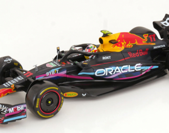 RED BULL F1 Rb19 Team Oracle Red Bull Racing N 11 2nd Miami Gp (2023) Sergio Perez, Matt Blue