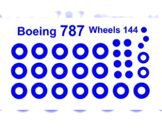 Маски окрасочные на диски и колеса Boing 787