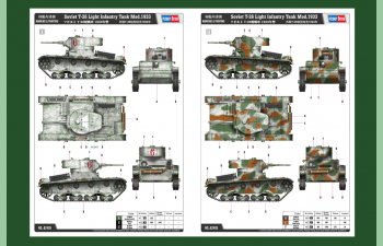 Сборная модель Танк Soviet T-26 Light Infantry Tank Mod.1933