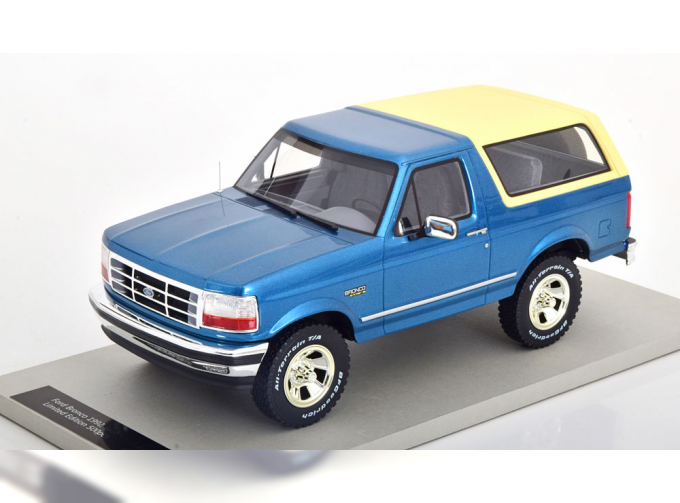 FORD Bronco 4x4 Hard-top Closed (1992), Blue Beige