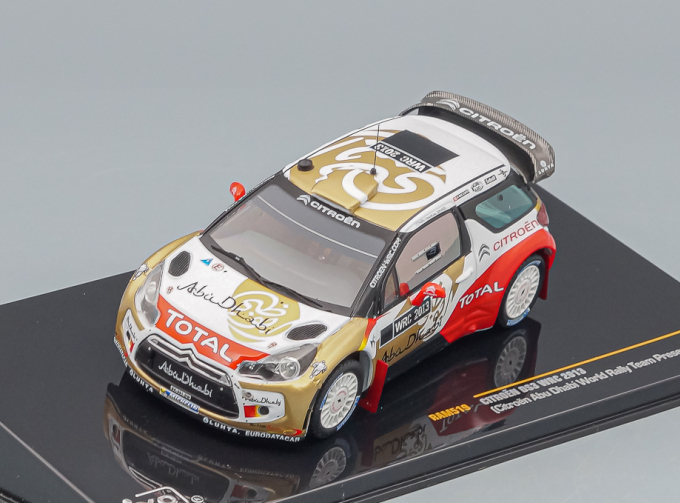 CITROEN DS3 WRC Citroën Abu Dhabi World Rally Team Presentation (2013), white