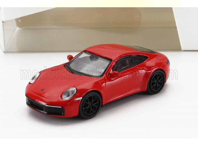 PORSCHE 911 992 Carrera S Coupe (2019), Red