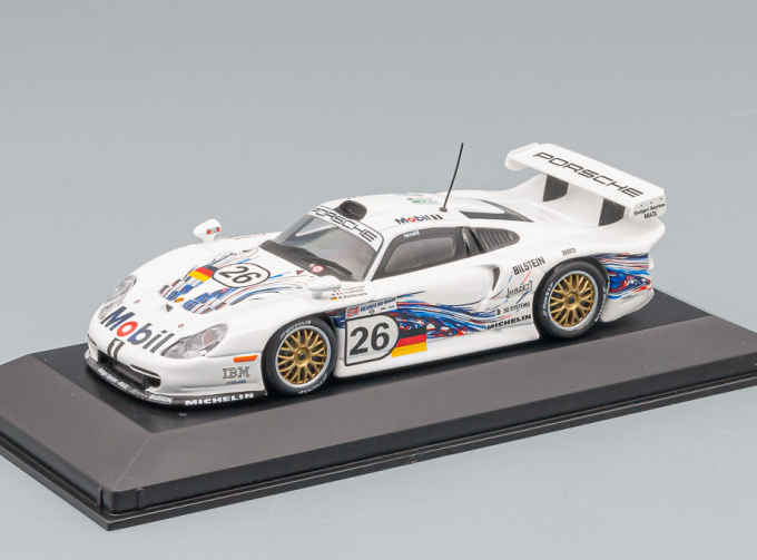 PORSCHE 911 GT1 #26 "Mobil 1" Le Mans (1997) Dalmas - Collard - Kelleners