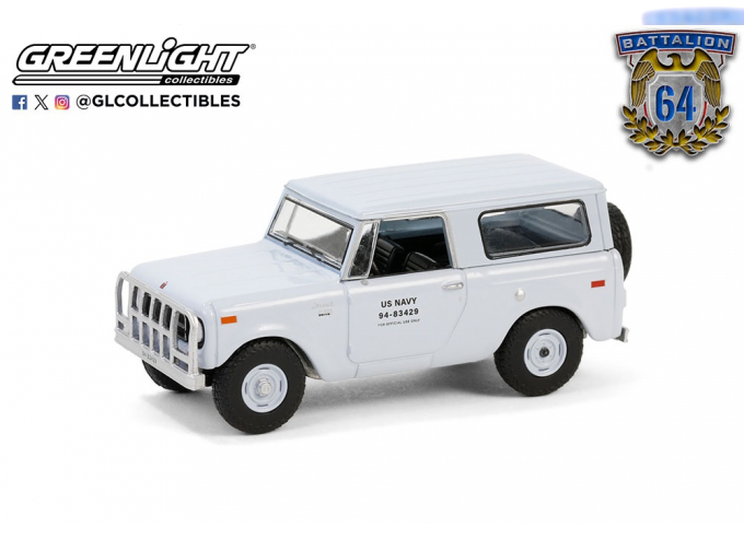  INTERNATIONAL HARVESTER Scout "U.S. Navy" (1970), white