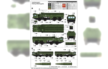 Сборная модель Ракетный комплекс Russian 9P78-1 TEL for 9K720 Iskander-M System (SS-26 Stone)